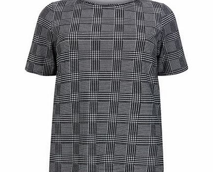 Inspire Black Check T-Shirt 3347024