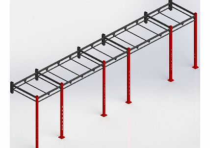 ExigoStrength Exigo Wall Series 3 Squat Station 10.72m Width