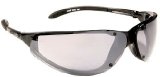 Mens Retro Designer Polycarbonate Shatterproof Sports Sunglasses - Clear Lens