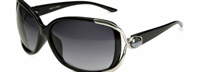 Eyelevel Alex 1 Oversized Womens Sunglasses Black One Size