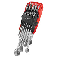 12 Piece 440 Series Metric Offset Combination Spanner Clip Set