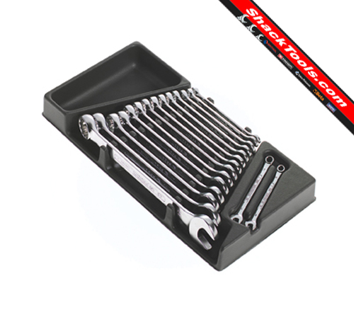 16 Piece Metric Combination Spanners Module