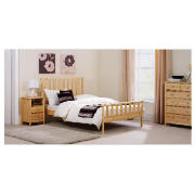 King Bed, Natural And Airsprung