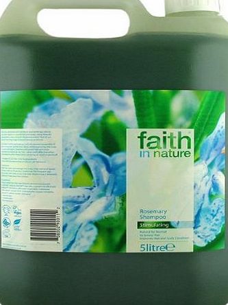 Faith In Nature  Organic Aloe Vera Bulk Shampoo 5Litre