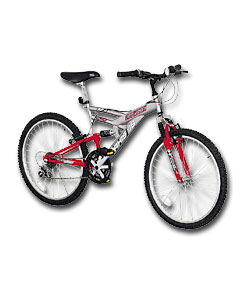 Falcon Axis Boys 18 Speed Dual Suspension