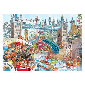 Falcon Humour I Love London 1000 Piece Jigsaw Puzzle