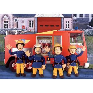 Jumbo Fireman Sam Fire Engine 35 Piece Jigsaw Puzzle