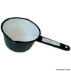 Stone Green Enamelware Milk Pan 14cm