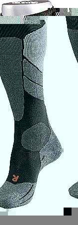 Falke Womens SK 2 Ski Socks - 5.5 - 6.5 UK, Black