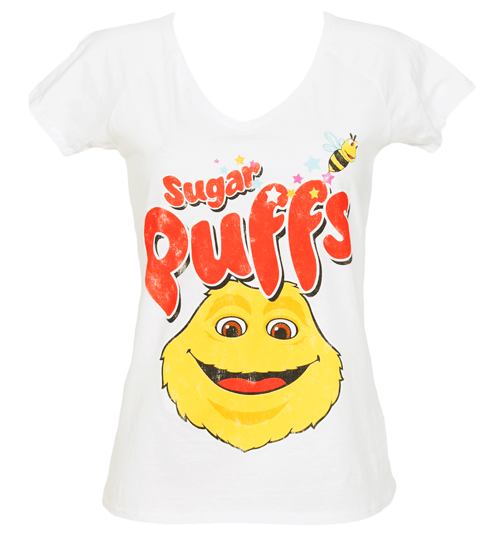 Ladies White Sugar Puffs Honey Monster Classic V