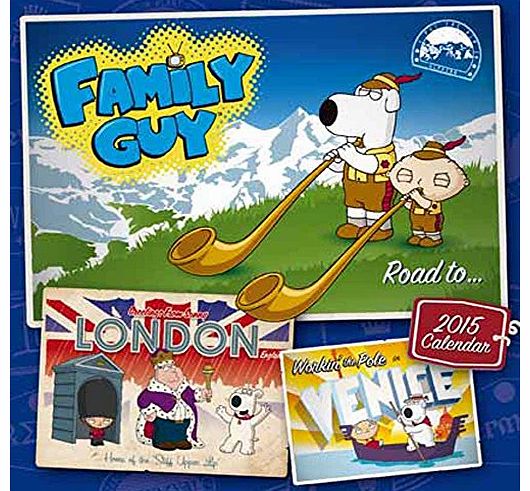 Family Guy Official Family Guy 2015 Wall Calendar (Calendars 2015)