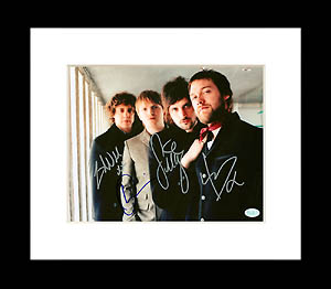 Kasabian multi-signed 10x8 photo