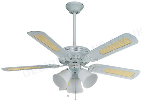 Vienna 42 inch white ceiling fan light.