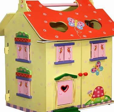 Fantasy Fields By Teamson Teamson Magic Garden Dolls House includes Furniture