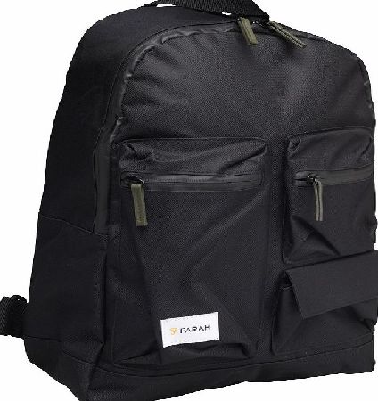 Farah Vintage Mens Rucksack Black