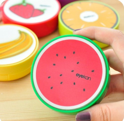 Fashion Base Fashion DIY Fruit Color Contact Lens Case