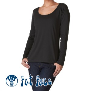 T-Shirts - Fat Face Rene Long Sleeve