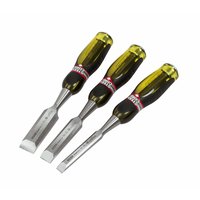 Stanley FatMax Thru Tang Chisel Set 3 Piece