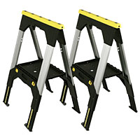 Telescopic Metal Sawhorse Twin Pack