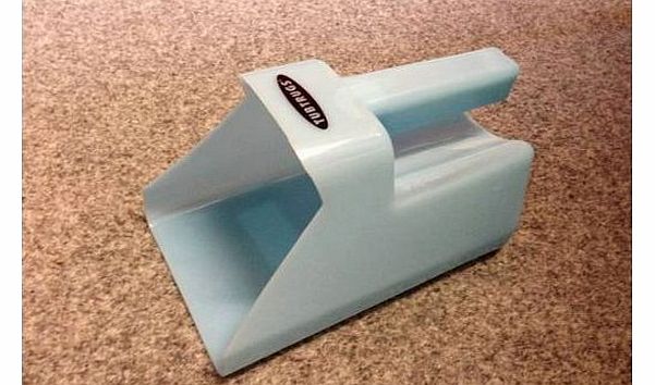 Equestrian Horse Feed Scoop General Purpose Pet Food Plastic Scoop TubTrug Light Blue