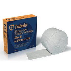 Elasticated Tubular Bandage 6.25cm x 1m