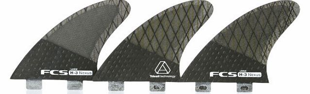 H3 Nexus Tri Fin Set - Large