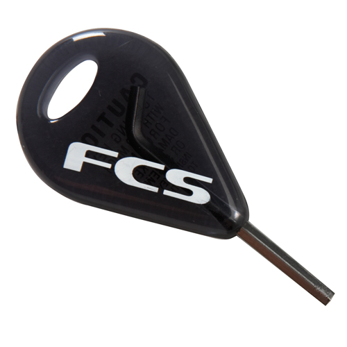 Hardware fcs Moulded Steel Fin Key Black