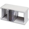 CD Rack Stackable for 22 Disks