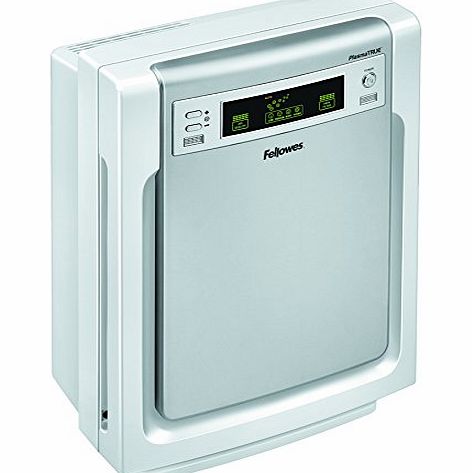 Fellowes PlasmaTrue Large Size Air Purifier - Silver