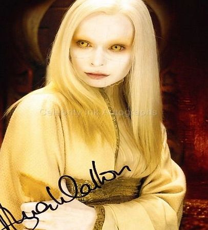 Female Movie Star Autographs ANNA WALTON as Princess Nuala - Hellboy II: The Golden Army GENUINE AUTOGRAPH