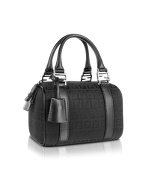 Black Zucchino Mini Bauletto Bag