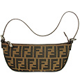 Tobacco Zucca Jacquard Hobo Bag