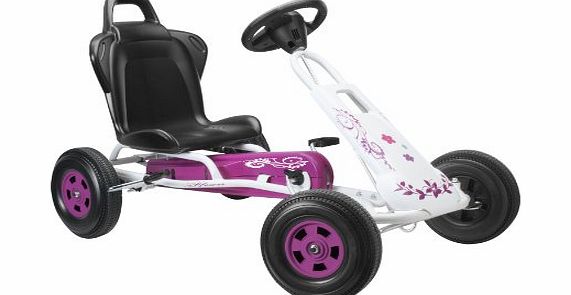 Tourer t-1 Go kart - Pink & White