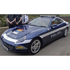 612 Scaglietti - British Police 1:18