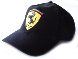 Black Scudetto Cap