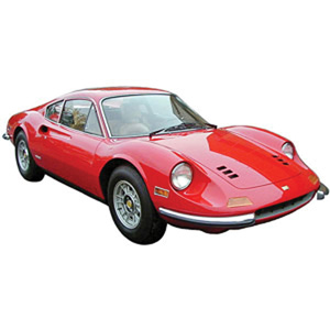 ferrari Dino 246 1969 - Red 1:18