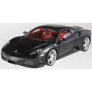 F430 Coupe - Black/red interior 1:18