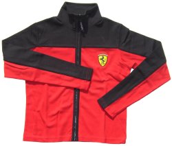 Ferrari Ferrari Ladies Zip Through Top Red