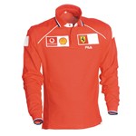 Ferrari FILA Team long-sleeve polo