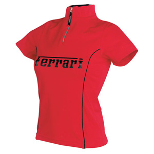 ladies cycle top- Red