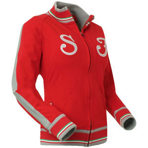 Ladies SF Full Zip Knit Top