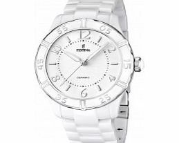 Festina Ladies Ceramic White Watch