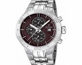 Festina Mens Brown 2013 Tour of Britain Chrono