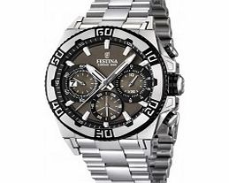 Festina Mens Brown and Silver 2013 Chrono Bike