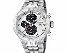 Festina Mens White 2013 Tour of Britain Chrono