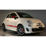 500 Abarth 2008 White