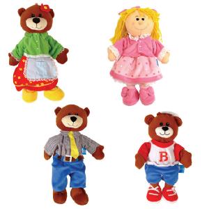 Goldilocks Tellatale Puppets Box Set