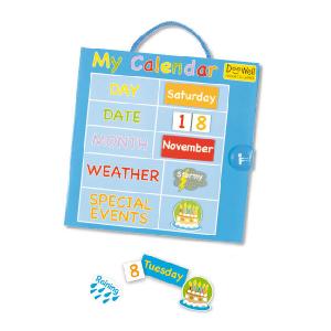 Fiesta Crafts Magnetic My Calendar Blue