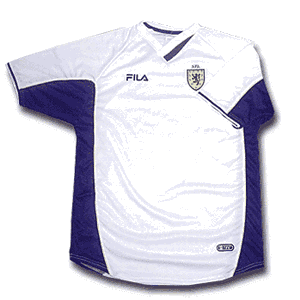 00-02 Scotland Away shirt