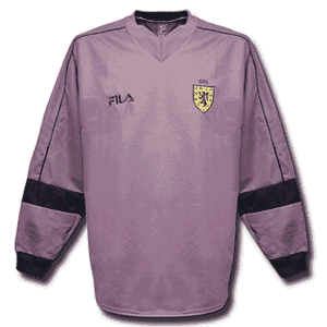 01-03 Scotland Home Change GK shirt